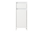 Armoire blanche avec un tiroir et une porte.