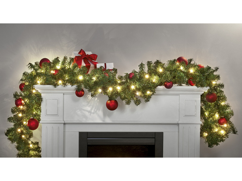 Aller en mode plein écran : LIVARNO home Guirlande branches de sapin à LED - Image 3