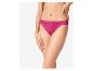 Culotte femme en dentelle rose.