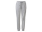 Pantalon de survêtement gris avec cordon.