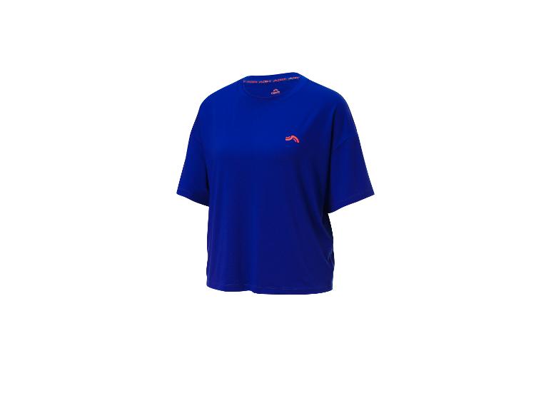 T-shirt court bleu Crivit.