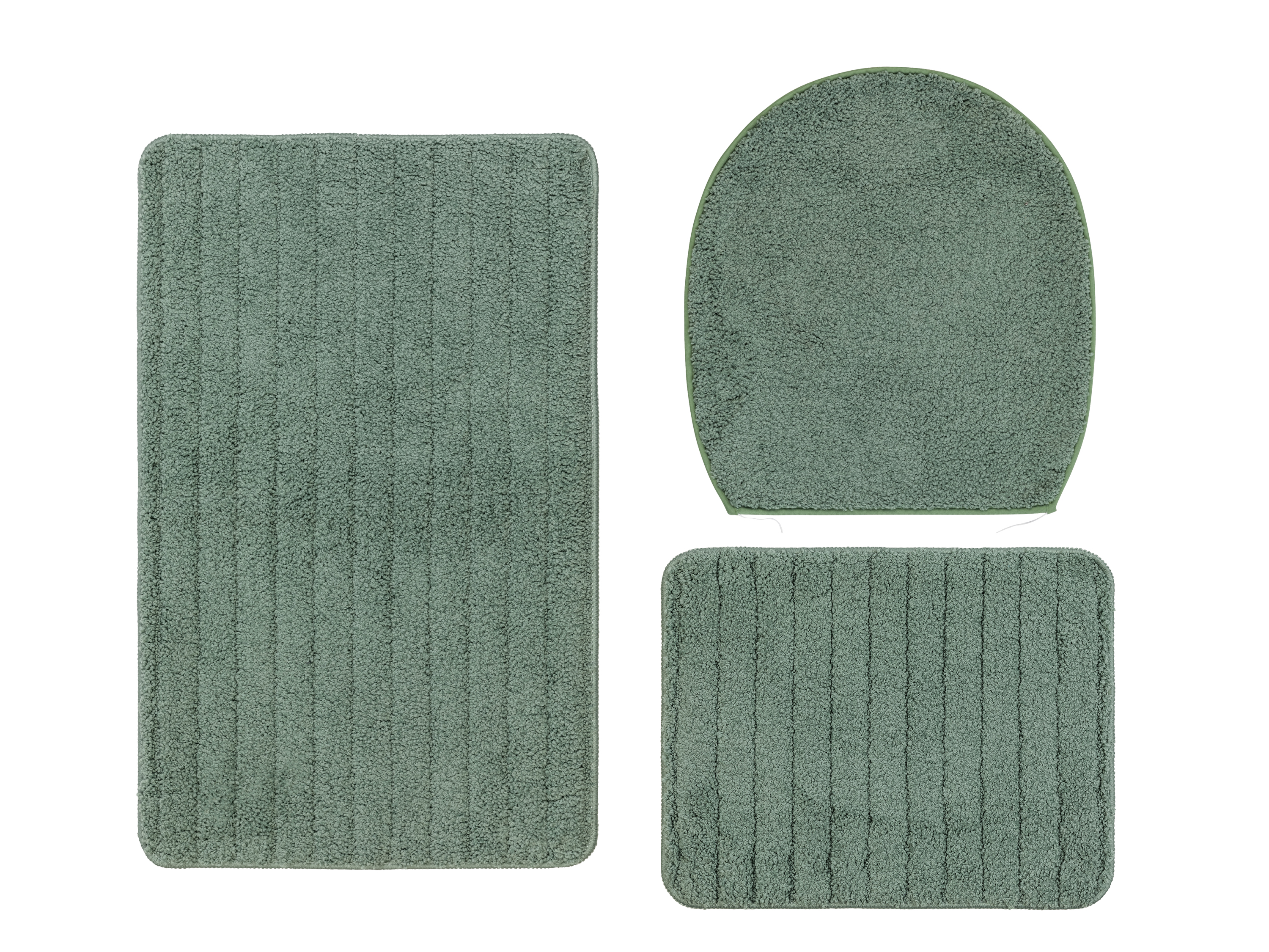 LIVARNO home Tapis de salle de bain (sans découpure, vert)