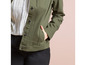 Veste en jean verte avec boutons