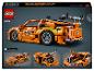 Boîte LEGO Technic 42204 avec la voiture orange Fast & Furious.