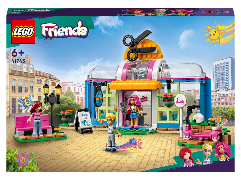 Aller en mode plein écran : LEGO® Friends Le salon de coiffure - Image 1