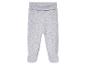 Pantalon bébé gris avec pieds