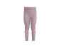Legging rose pour enfant avec poches et coutures simulées