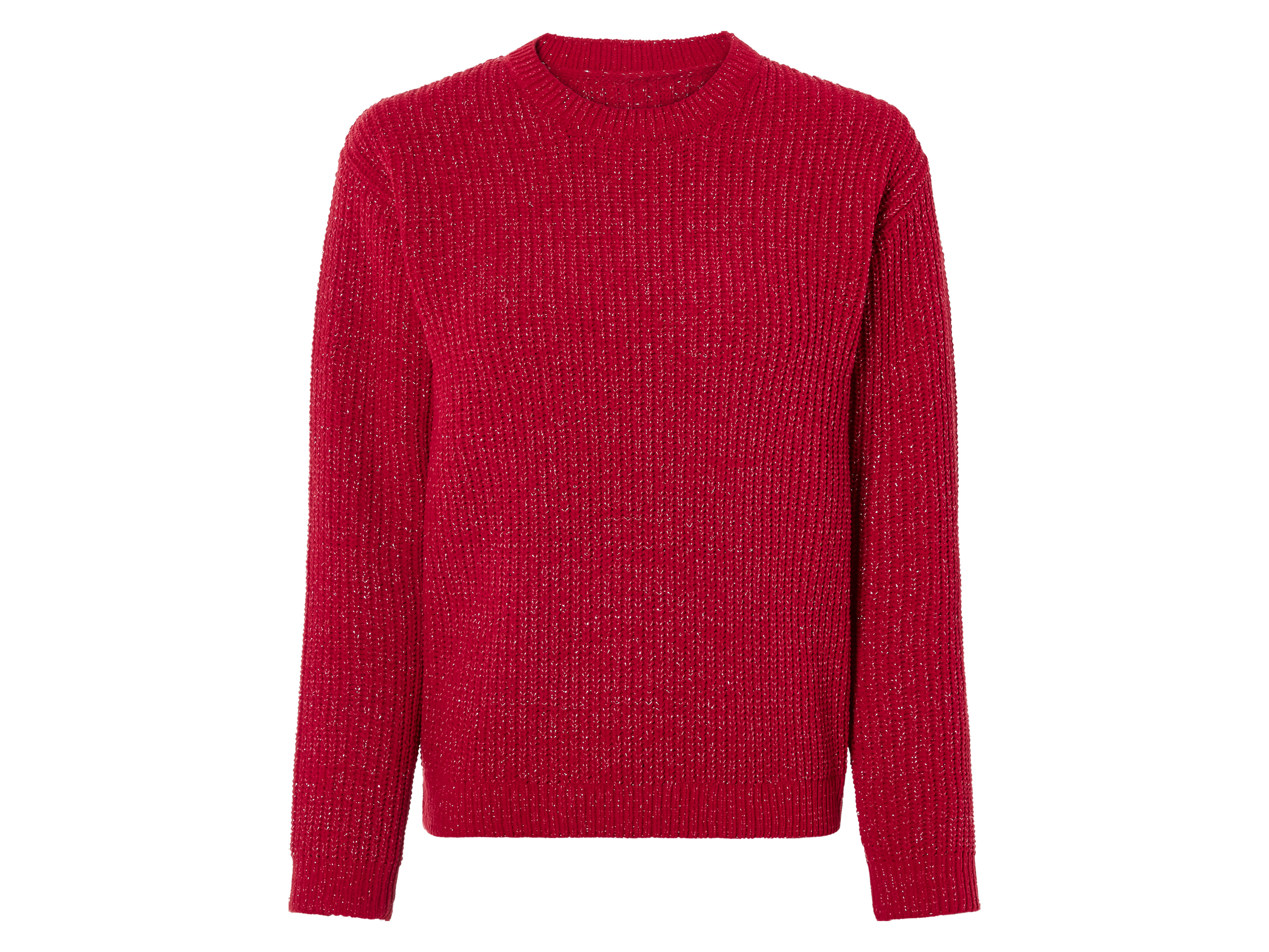 pepperts!® Pull en maille fille (8-10 ans, rouge)