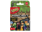 Jeu de cartes UNO sur le thème de Minecraft, avec des personnages et des règles spéciales.