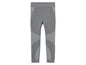 Leggings de sport gris à design sans couture.