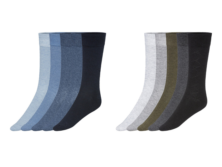 LIVERGY® Lot de 5 paires de chaussettes homme