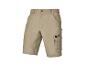 Shorts de travail beige Parkside avec poches cargo.