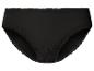 Culotte noire avec dentelle.