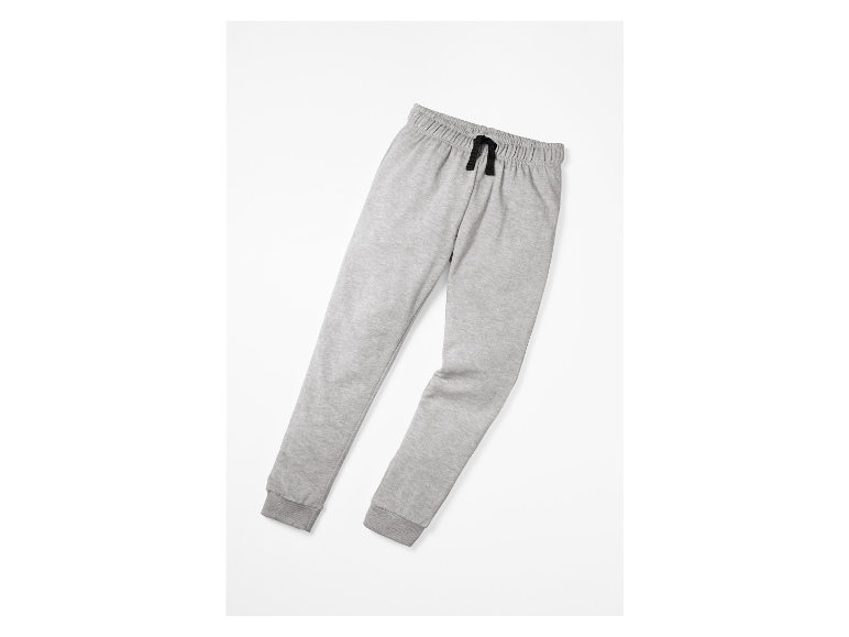 Pantalon de jogging gris pour enfant.