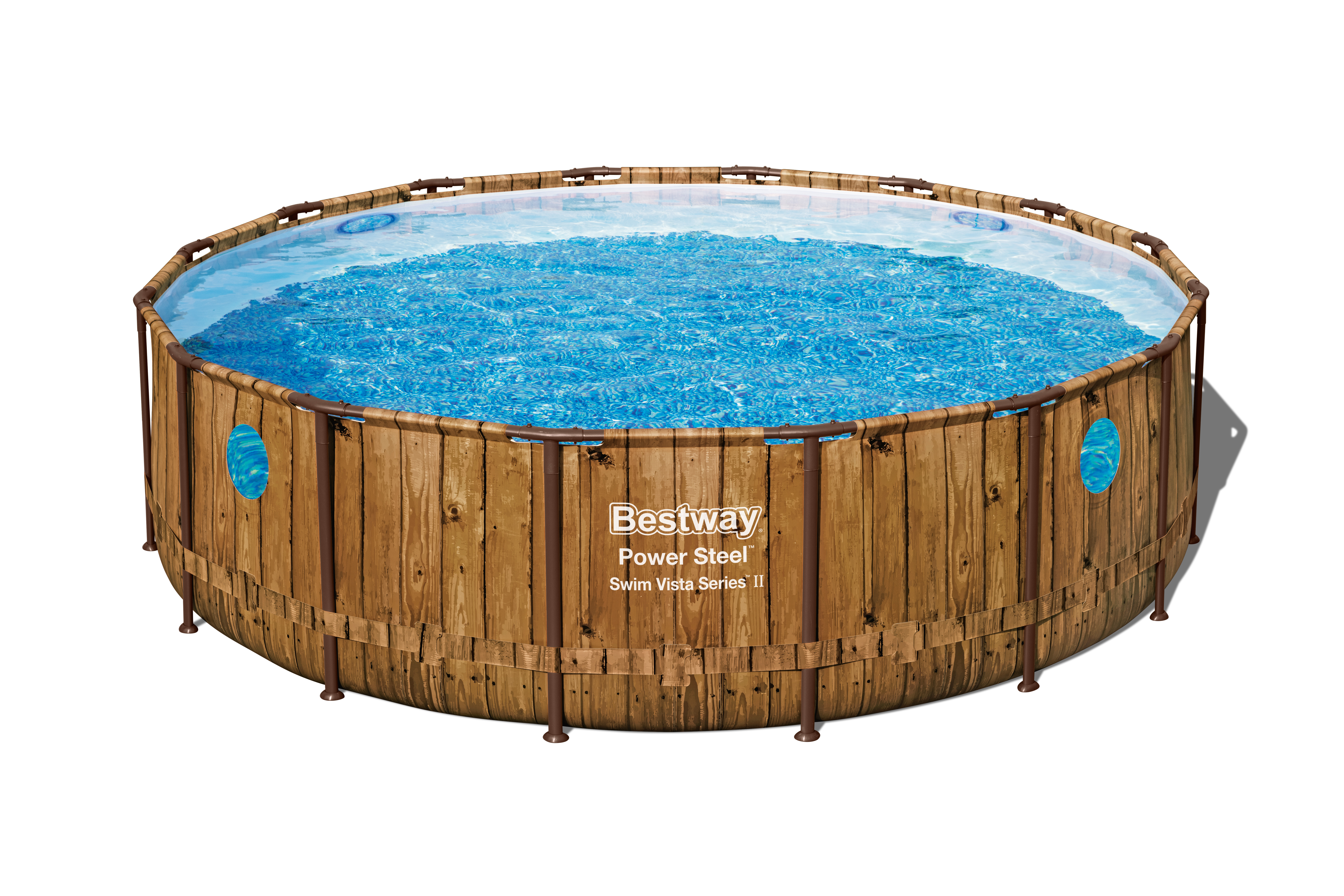 Bestway Ensemble de piscine Power Steel 488x122 cm