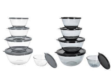 SILVERCREST® Set de 5 boîtes de conservation en verre