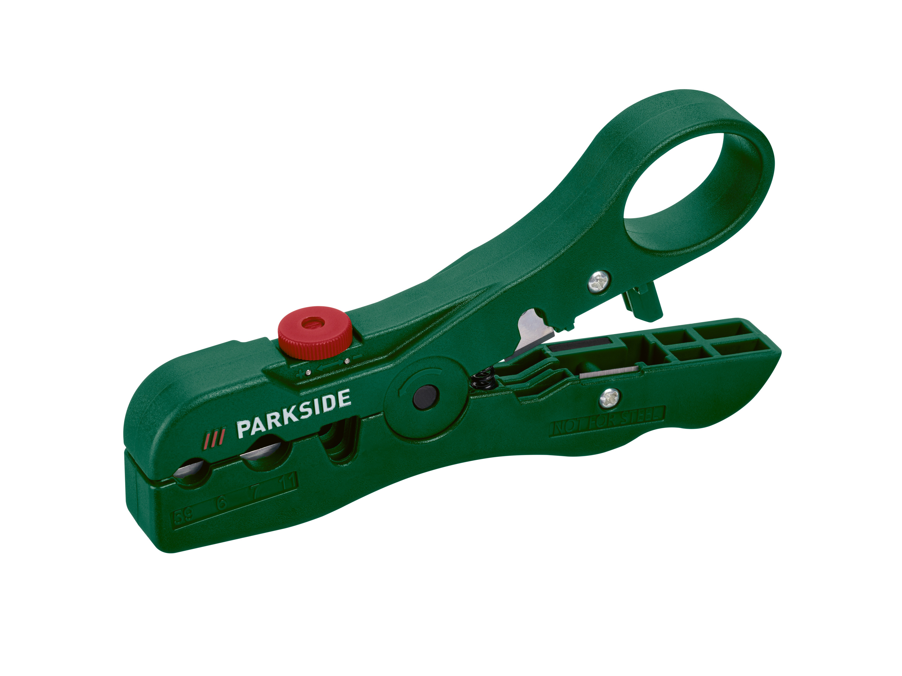 PARKSIDE® Outil de dénudage pour câbles coaxiaux ou Pince à dénuder (Outil de dénudage coaxial)