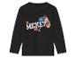 T-shirt manches longues noir pour enfant, Mickey Mouse.