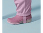 Bottes roses avec un pantalon rose