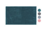 Tapis de bain texturé en turquoise