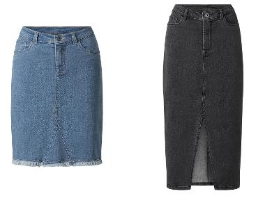 ESMARA® Jupe en jean femme