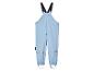 Salopette de pluie bleue pour enfants.