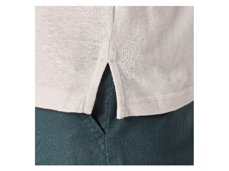 Polo en lin homme