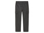 Pantalon cargo gris foncé avec plusieurs poches.