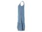 Robe longue en jean bleu, style décontracté.