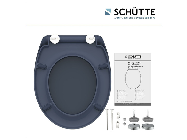 Aller en mode plein écran : Schütte Abattant WC, avec fermeture en douceur - Image 28