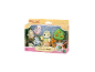 Ensemble de jouets Sylvanian Families Citrus Bird Family avec oiseaux, arbre et accessoires de jardin.