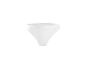 Culotte femme côtelée blanche taille haute