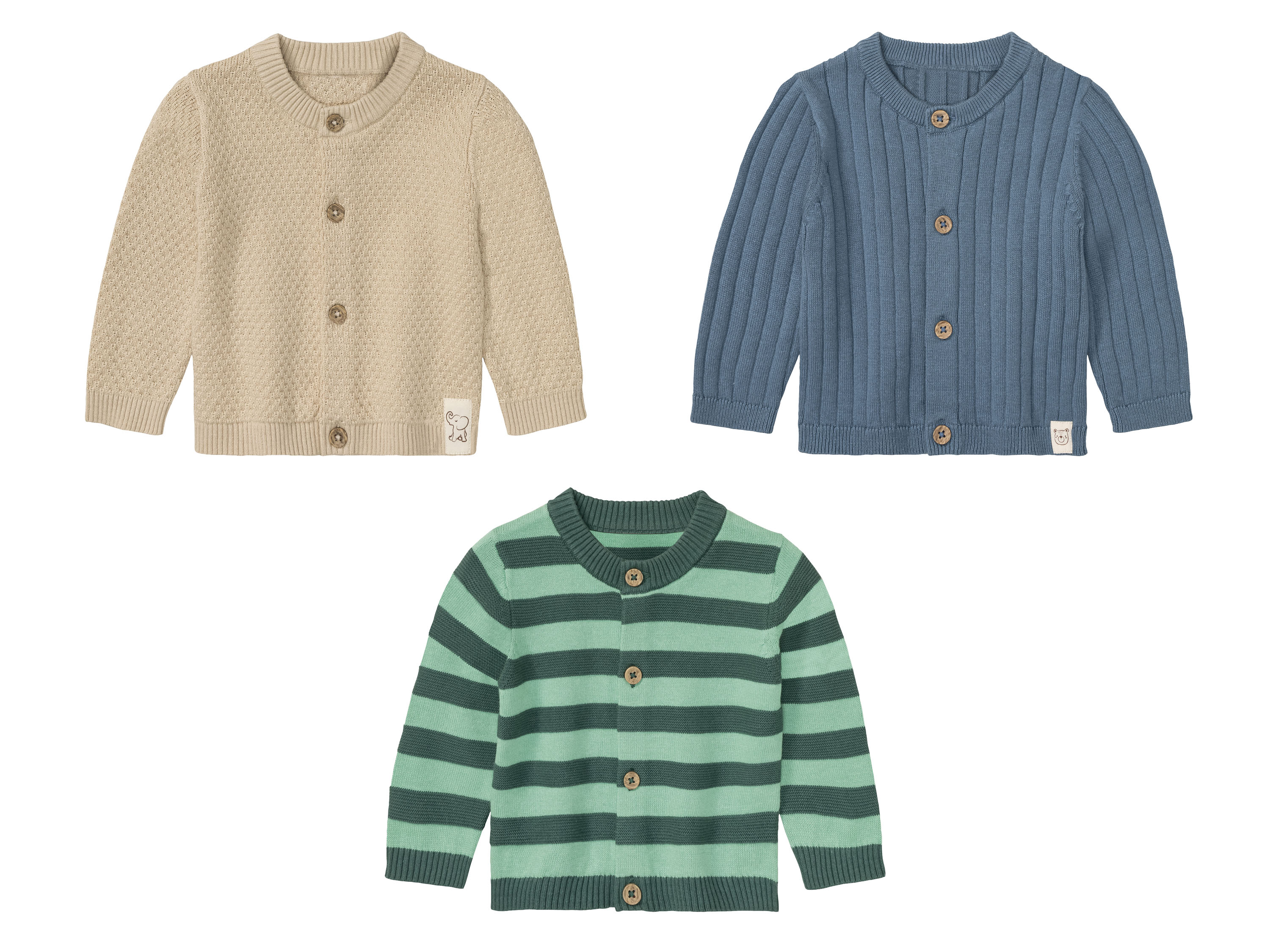 lupilu® Gilet en maille bébé