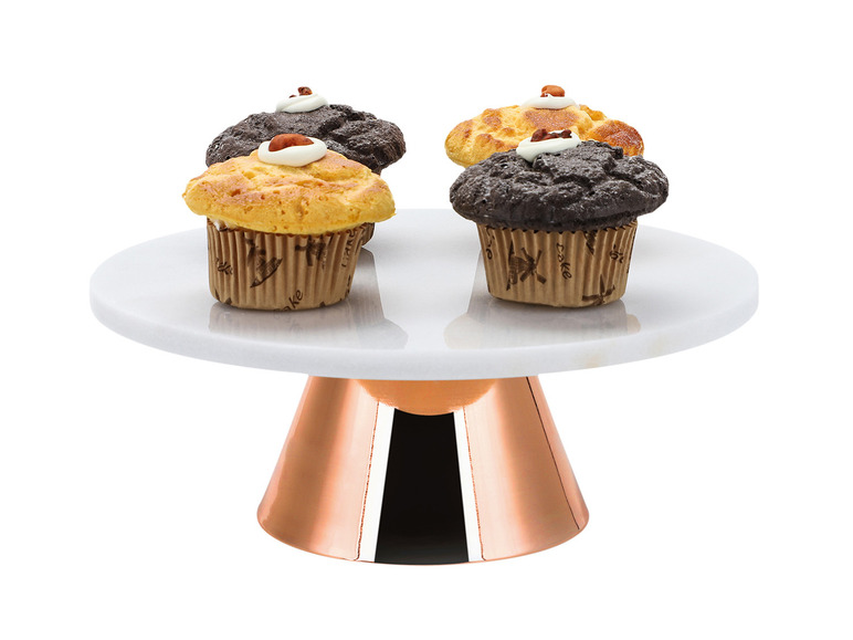 Aller en mode plein écran : Plateau à gâteaux en marbre - Image 4