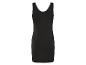 Robe noire, style minimaliste.