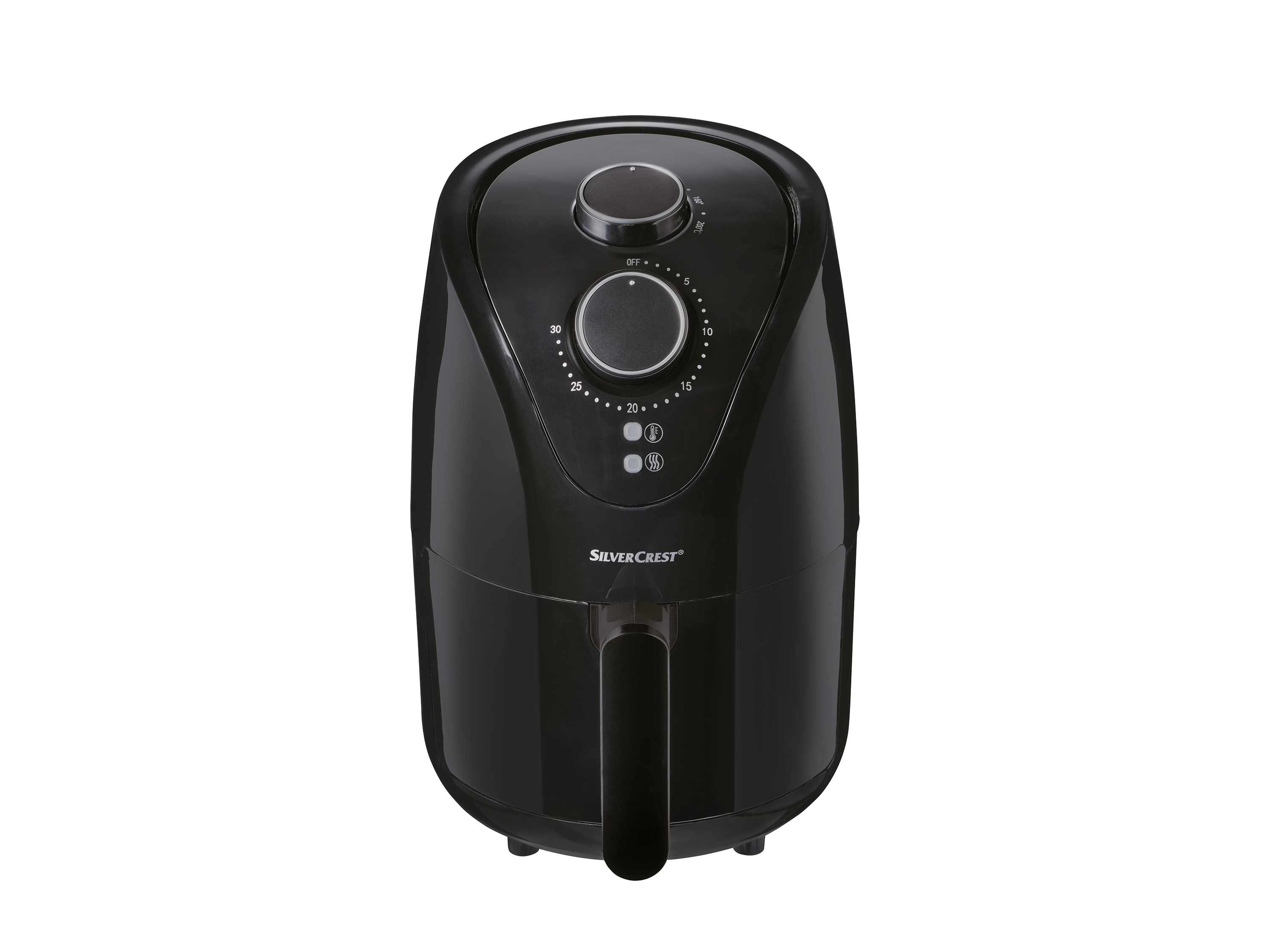 SILVERCREST® KITCHEN TOOLS Air fryer SHF 1000 B1, 1000 W, 1,6 L