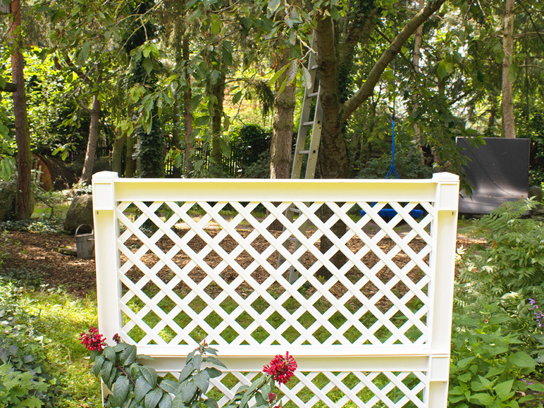Aller en mode plein écran : KHW Bac à fleurs avec trellis, 110 L - Image 12