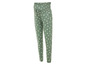 Pantalon de grossesse vert à imprimé cœur