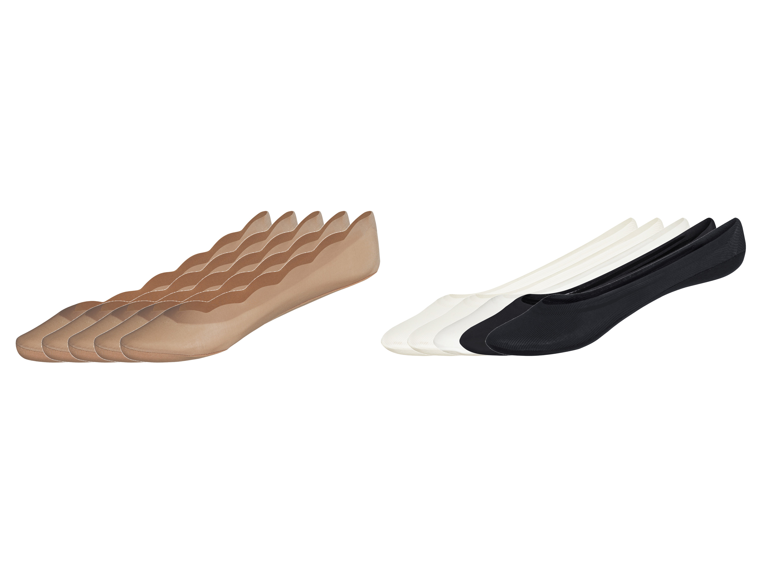 esmara® Lot de 5 protège-pieds femme