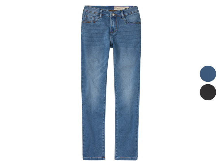 pepperts!® Pantalon molletonné look denim garçon