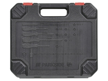 PARKSIDE® Set de tournevis et embouts, 32 pièces