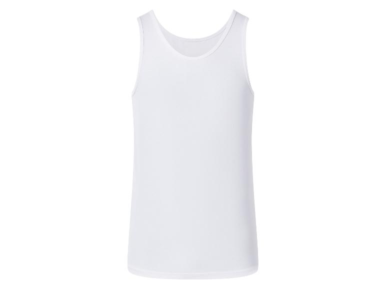 Débardeur blanc uni pour homme