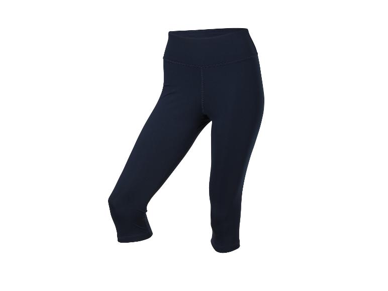 Capri de fitness bleu marine pour femme
