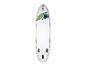 Planche de paddle gonflable F2, design vert et bleu.