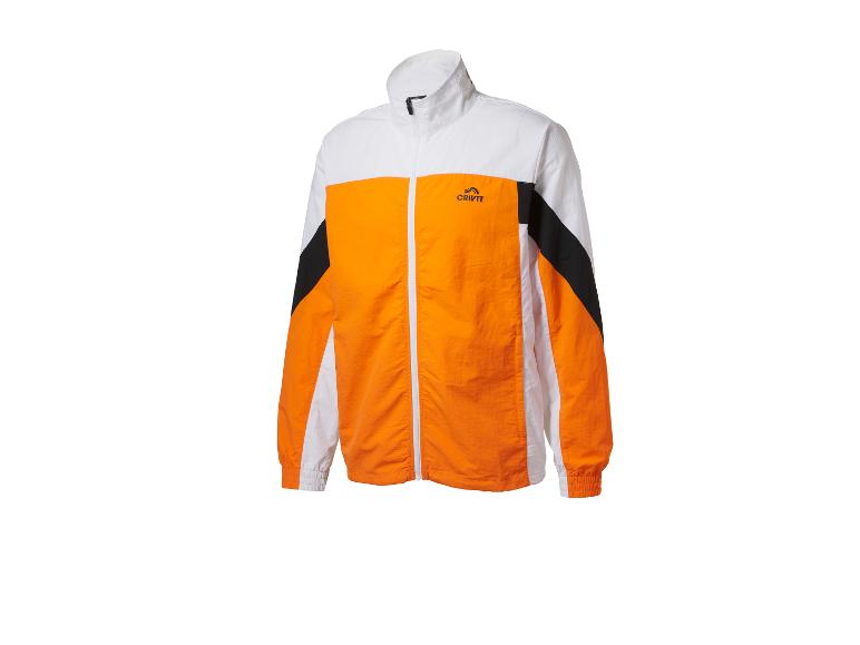 Veste de sport Crivit pour homme en blanc, orange et noir