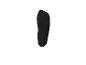 Objet noir en forme de larme sur fond blanc.