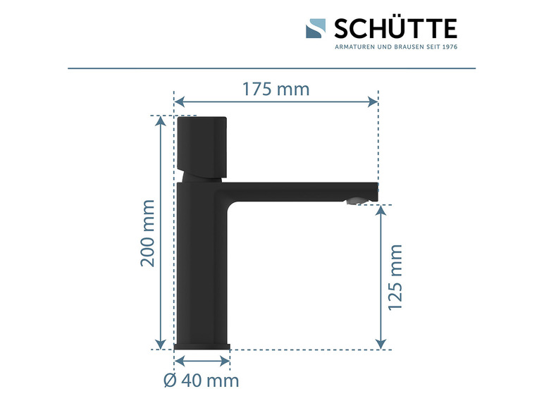Aller en mode plein écran : Schütte Mitigeur robinet de lavabo New York, avec valve pop-up adaptée - Image 10