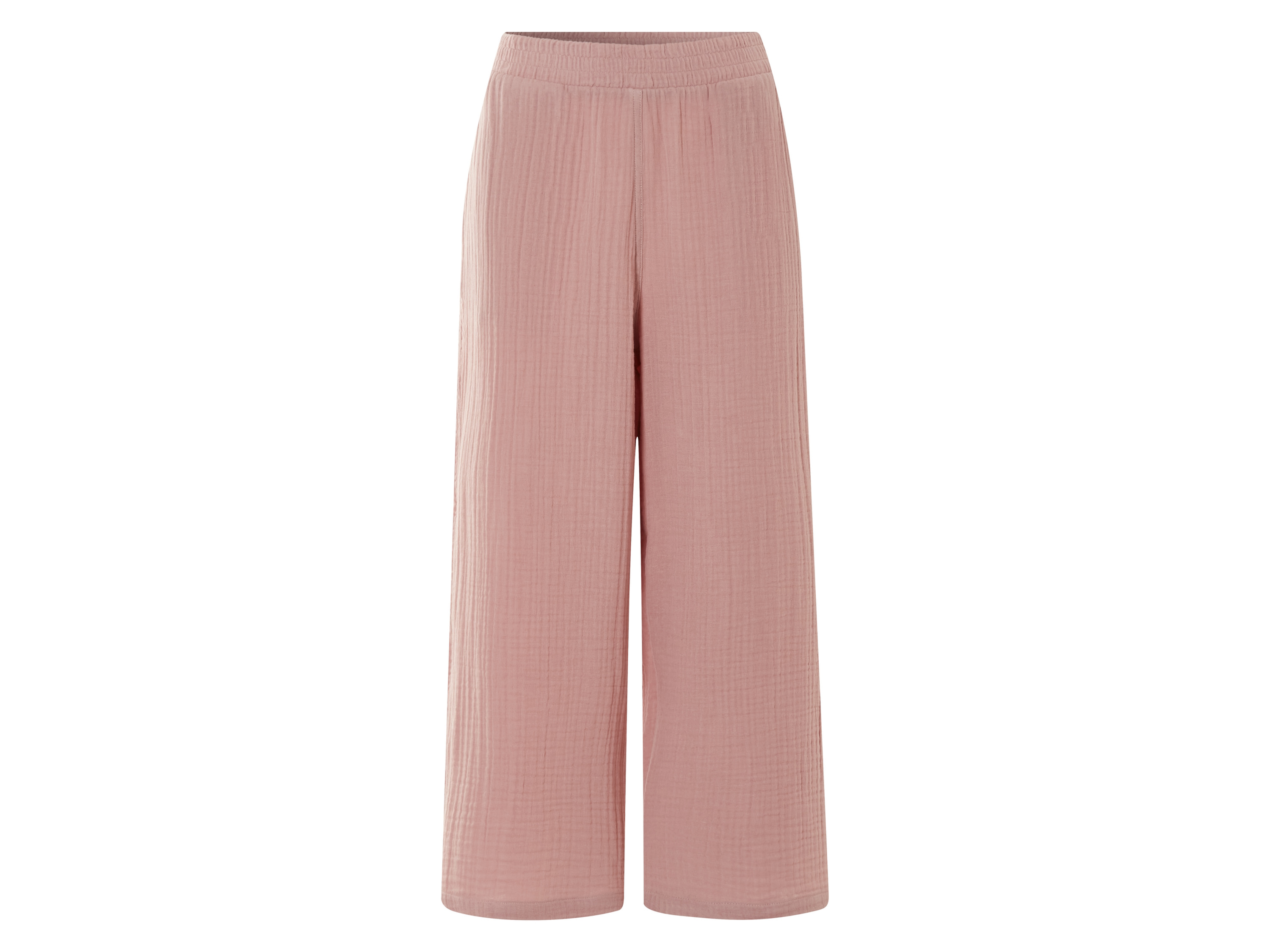 esmara® Pantalon en mousseline femme (rose, S(34/36))