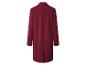 Manteau femme bordeaux, vue de dos