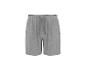Short de jogging gris pour homme avec taille ajustable.